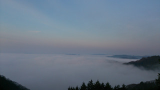 備中松山城の雲海