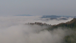 備中松山城の雲海